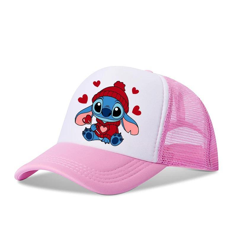 Cartoon Print Mesh Baseball Cap - Breathable Dome for Sports & Hip Hop, Ideal Birthday Gift