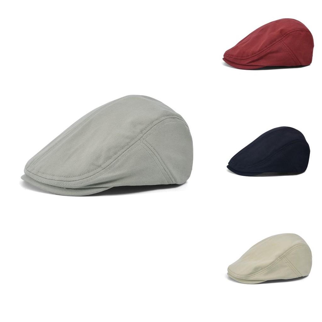 Canvas Beret Hat With Breathable Sunshade For Summer And Spring Use