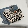 Leopard Tote Bag Large Capacity Bag Women's Shoulder Shopper Bag