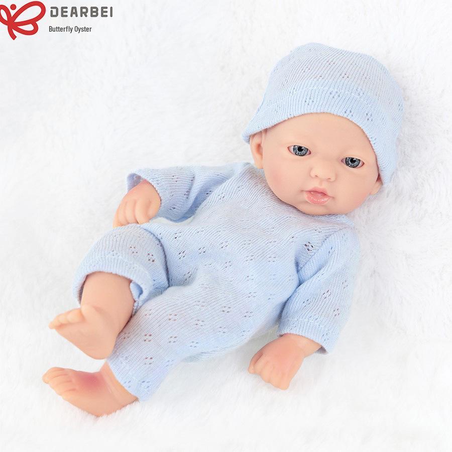 7-inch Soft Vinyl Reborn Baby Doll - Soothing Toy for Children