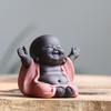 Big-Bellied Maitreya Buddha Yixing Zisha Tea Pet & Flower Pot Ornament