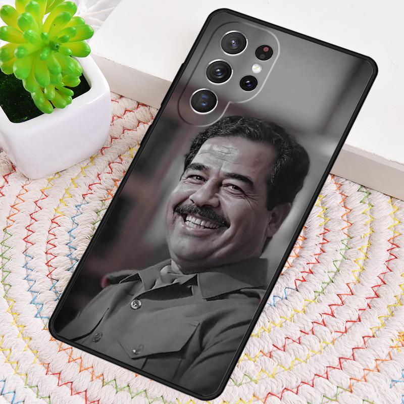 Saddam Hussein Iraq Arabic soft Phone Case For Samsung Galaxy note 10 pro S26 S25 S24 S23 S22 Ultra Plus S21 FE S20 Cover