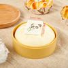 42Pcs Edible Glutinous Rice Paper Steamed Buns Cartoon Stickers Baking Paper