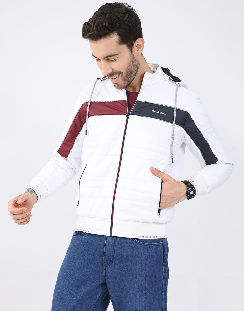 Monte Carlo Men's Detachable Hood Full Sleeve Jacket