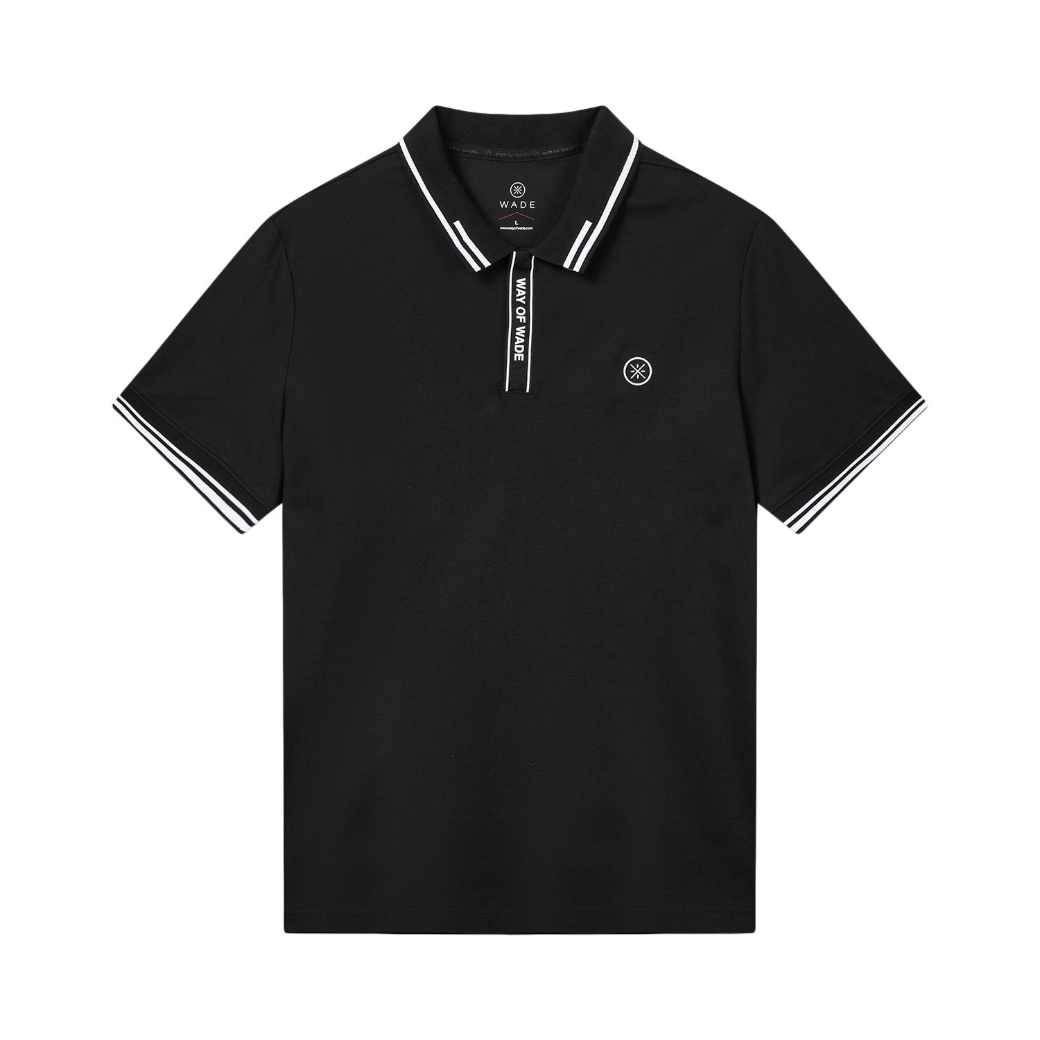 Li Ning Wade Series Comfortable Washable Logo Letter Polo Shirt Men tops APLW285-1 M
