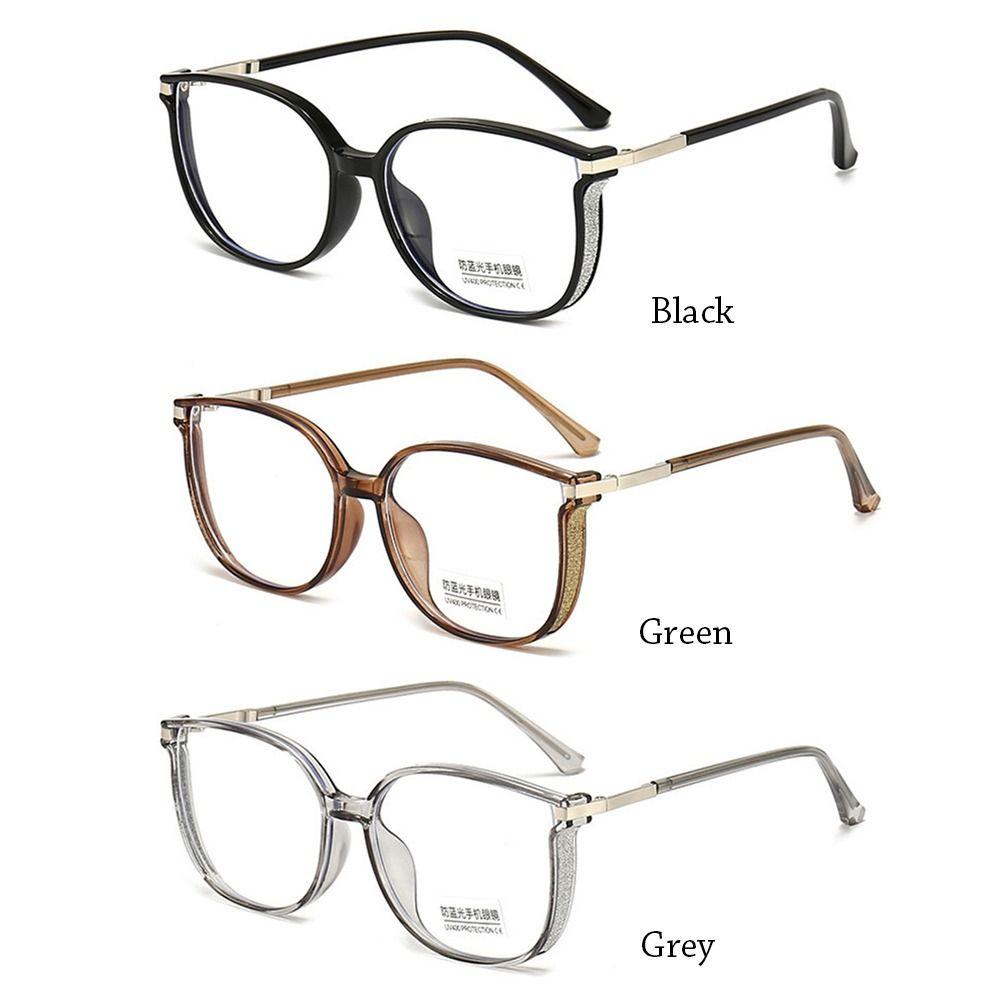 Neue Mode Lesebrille Anti Blaulicht Alterssichtigkeit Brille Herren Damen Großer Rahmen Cat-Eye Computer Weitsicht Brille