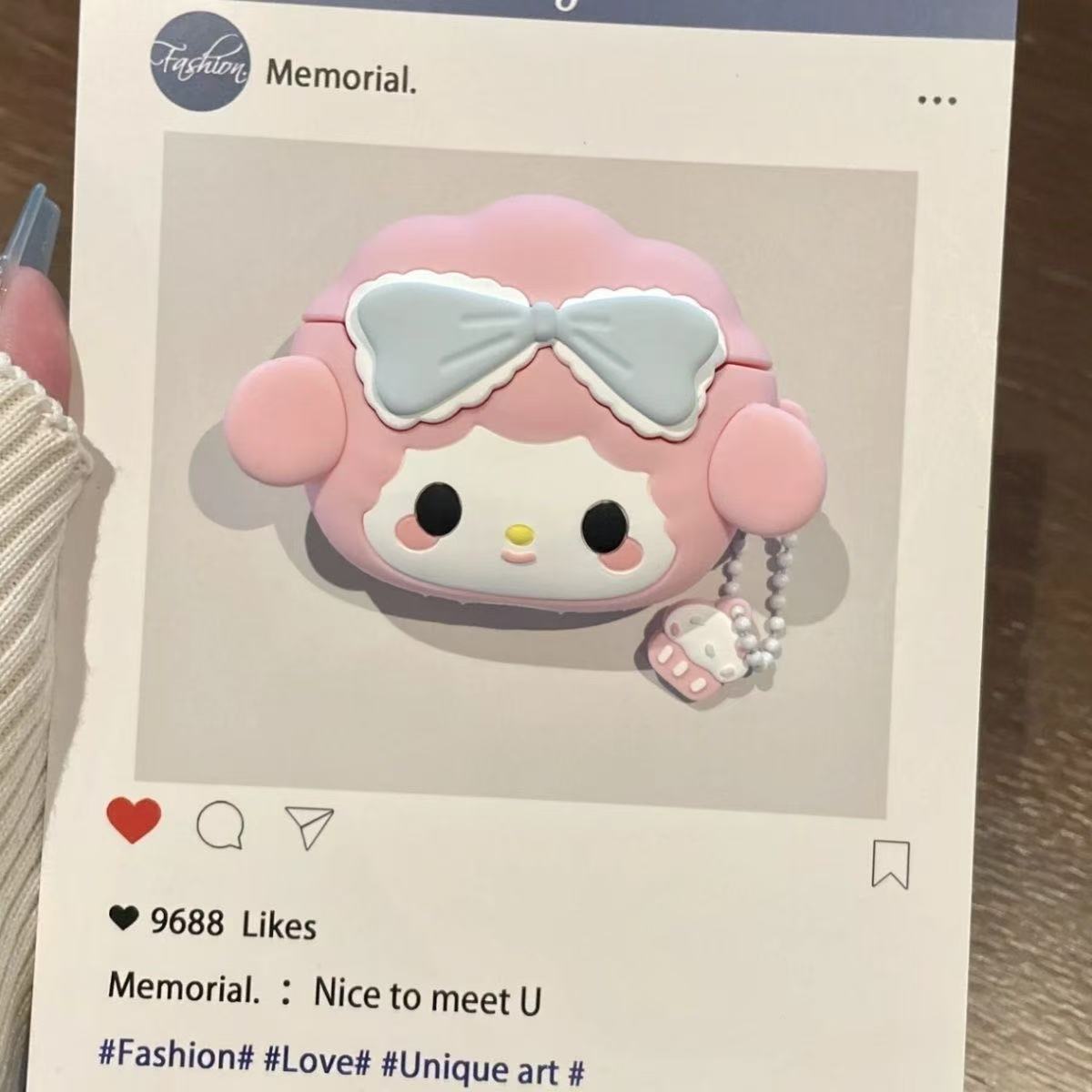 

Креативний мультяшний візерунок чохол для бездротових Bluetooth-навушників Apple - силіконовий чохол для Bluetooth-навушників AirPods Pro 2 3-го/4-го покоління Airpods pro