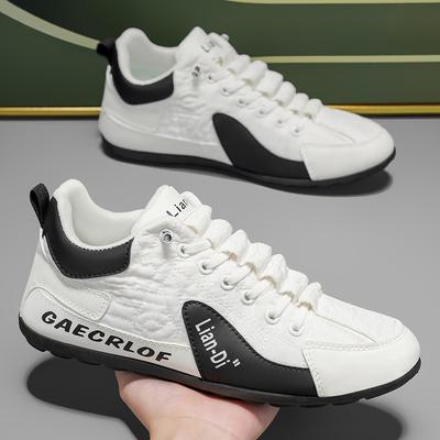 Mode Einzelne Schuhe Herren Freizeitschuhe Sport Trendschuhe Grün Low Top Herrenschuhe Bequem Trendy Minimalistisch Herren Vielseitige Alltagsschuhe