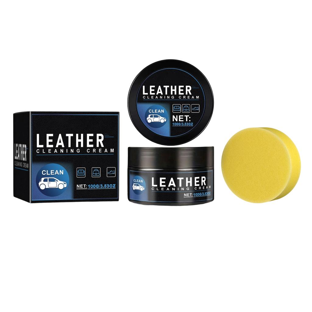 Car Leather Care Cream, Car Interior Seat Leather, Restoration And Care Cream
