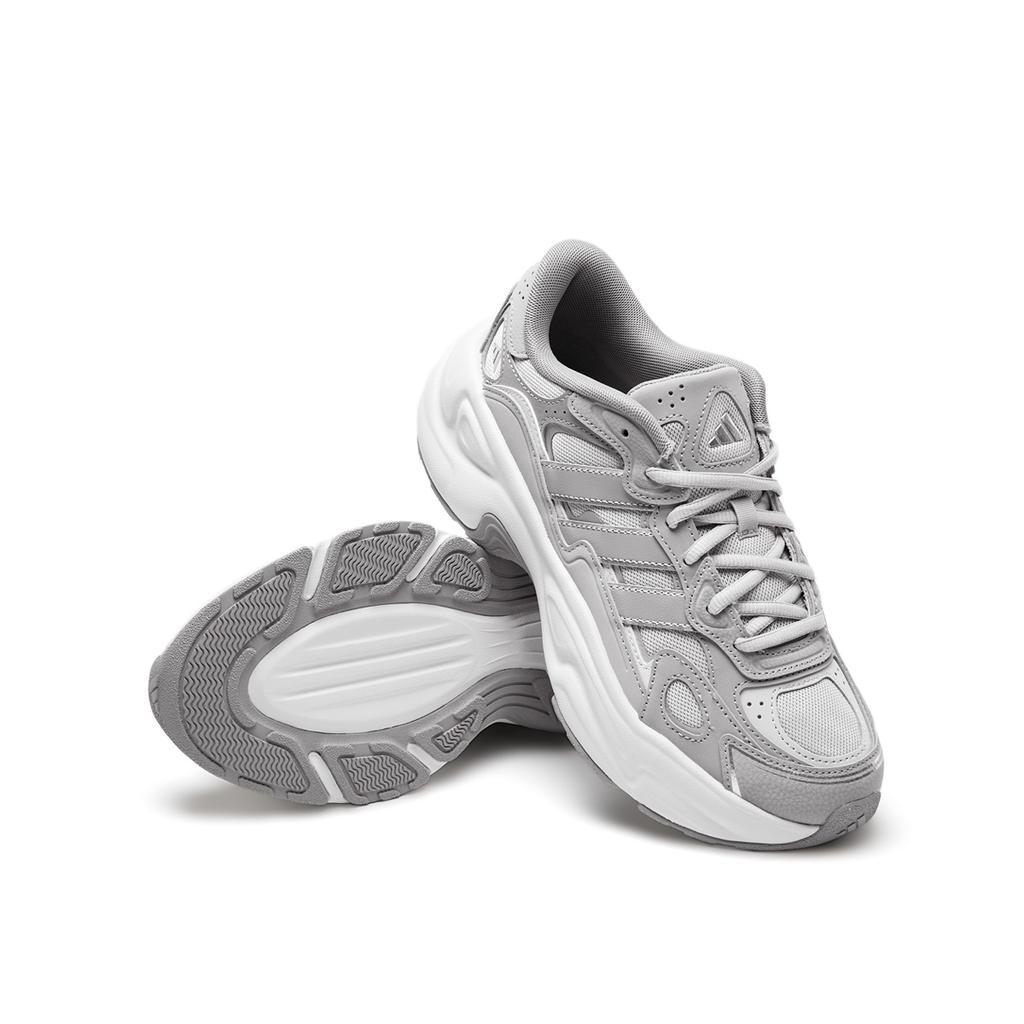 Adidas Lite Shuffle Comfortable Versatile Casual Shoes Unisex Sneakers Light-Gray KI1503
