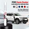 Car Paint Repair Pen For 2010-2025 Dacia Duster Paint Scratch Repair Accessories Black B20 Orange Red Blue Silver White