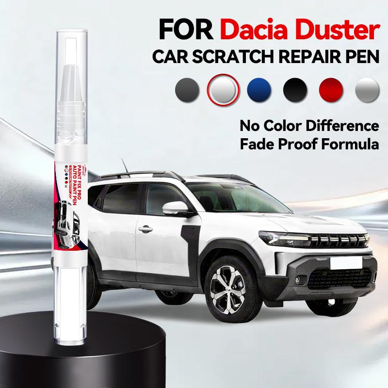 

Car Paint Repair Pen For 2010-2025 Dacia Duster Paint Scratch Repair Accessories Black B20 Orange Red Blue Silver White перлина білого кольору