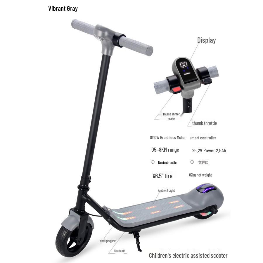 Electric Two-Wheel Children's Scooter - Commuter Toy