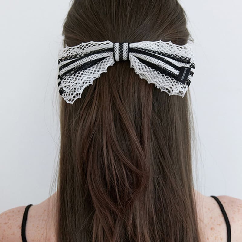 

KINDABABY lace stripe ribbon pin one