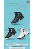 Men's High-Top Basketball Shoes - Thick Sole, Non-Slip, Shock Absorbing, Breathable, Youth Training Sneakers