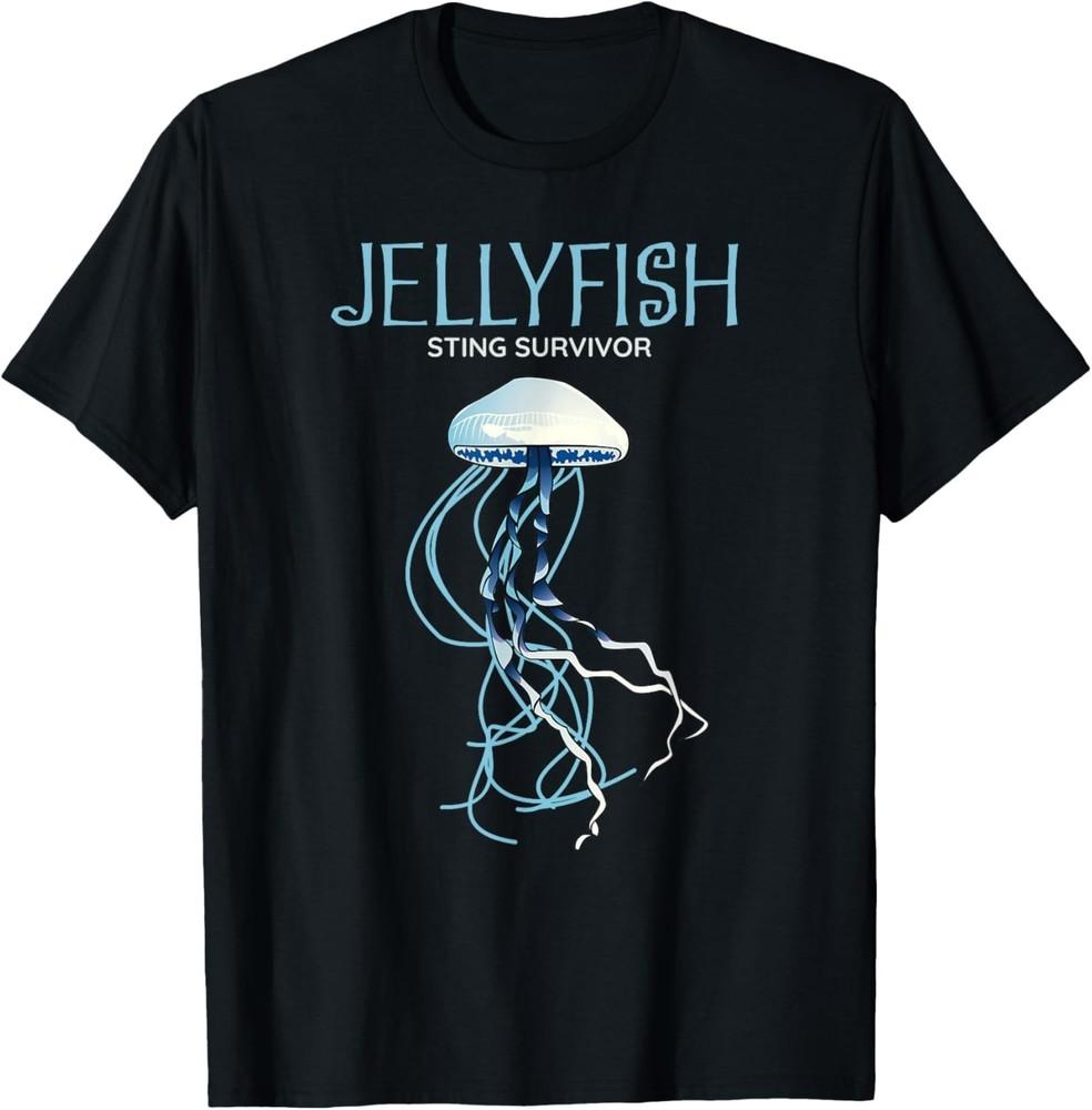 

JellyFish Sting Survivor Sarcastic Funny TShirt Unisex T-Shirt XXXXL