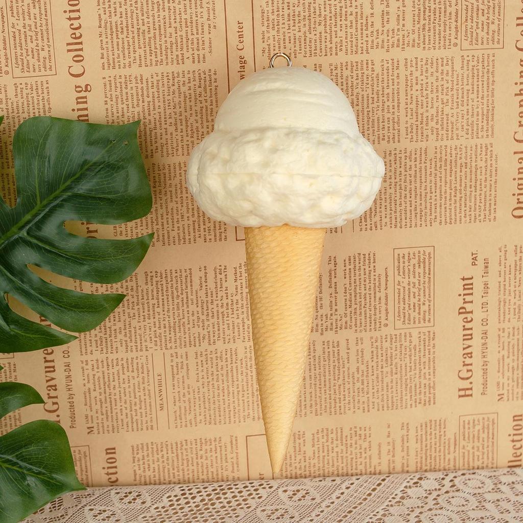 Green Yuan Ice Cream Model Light Display for Shop Decor & Renovation