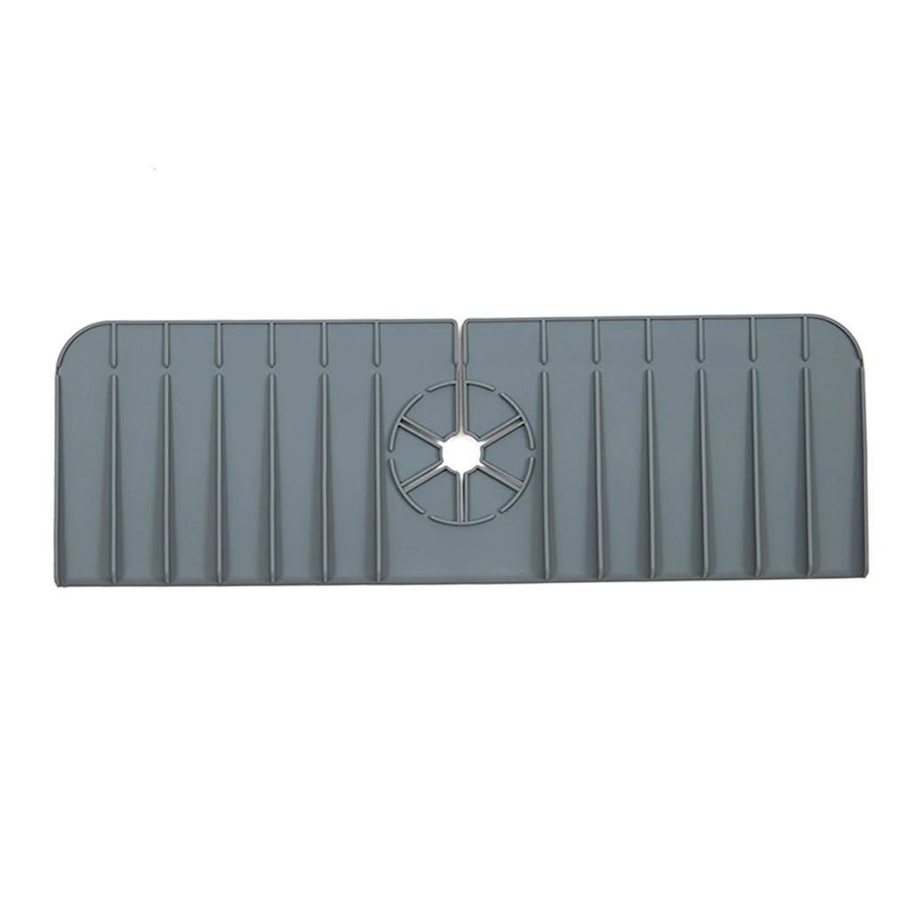 Silicone Drain Pad Multifunctional Sink Faucet Kitchen Drain Pad Thickened 37cm Splash Proof Pad