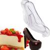 Chocolate Mold High-heeled Shoe Design Plastic 3D Candy Mold Baking Pastry Decoration Chocolate Mold