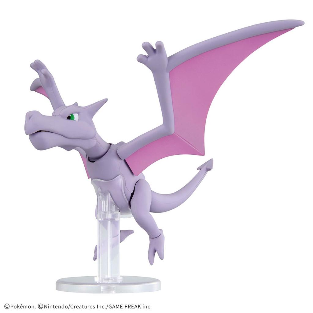 Pokémon Model Kit Fossil Pokémon Series Aerodactyl Plastic Pre-colored Model Kit