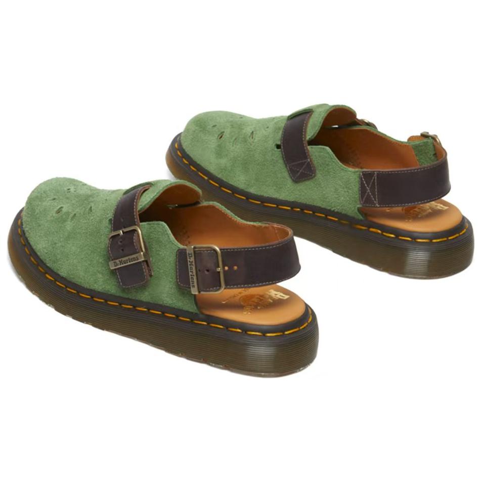 Dr. Martens Amp Jorge Desert Oasis Suede Leather Casual Classic Fashion Durable Low-Top Lifestyle Shoes Unisex sneakers Green 31854791