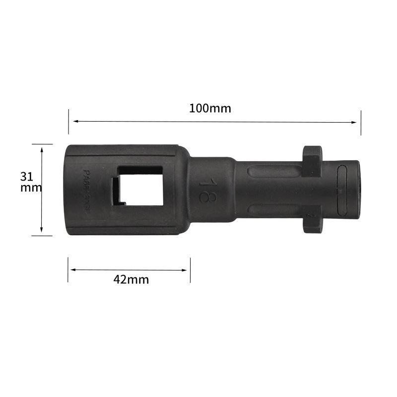 Pressure Washer Water Adapter Connector Fitting For Lavor To Karcher K2 K3 K4 K5 K6 K7 Pressure Washer Car Washer Spray Gun