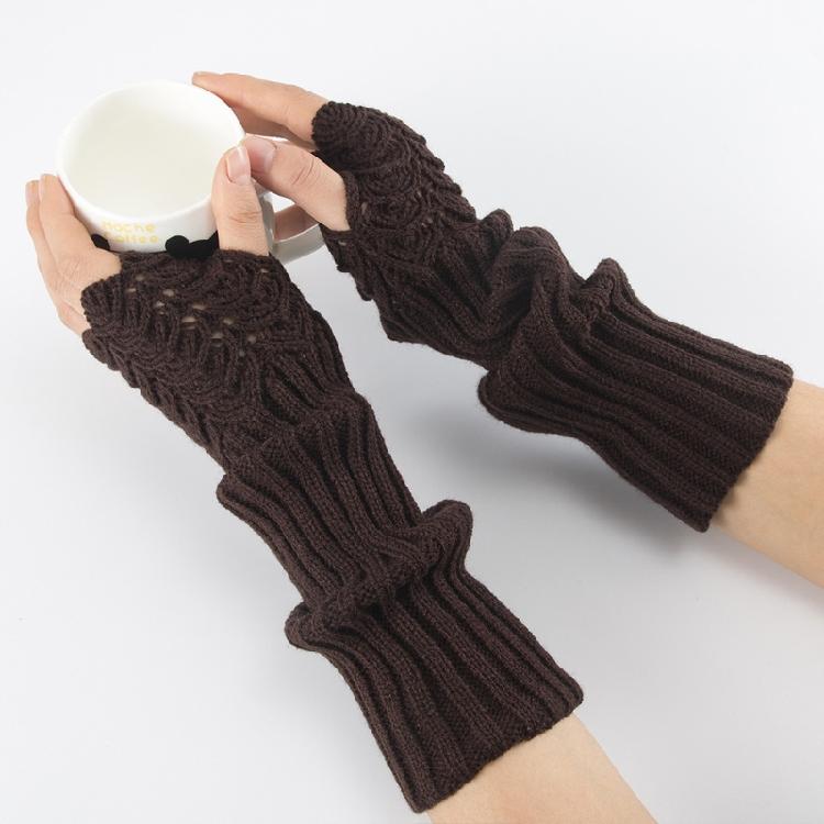 Women Sunscreen Half Finger Gloves UV for Protection Long Sleeve Gloves for Outd