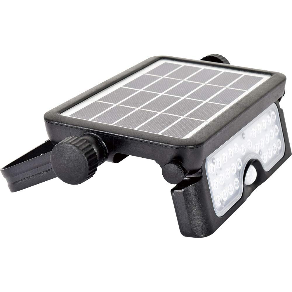 Nichido Kogyo Solar LED Sensor Light Eco Flash Mini 5W SOL-5PIR-60K