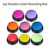 Brinquedos Sonoros de Apertar para Animais de Estimação Caixa de Gravações Almofadas Botões de Comunicação para Cães Caixas de Gravação Adesivos Cães Treinadores Interativos Suprimentos