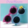 Kids Cat Eye Sunglasses With Soft Silicone Frames Uv400 Polarized For Summer Fun