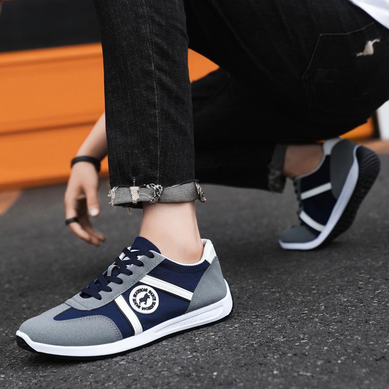 New men's shoes outdoor casual versatile sports shoes one-pedal flat-bottomed breathable men's shoes