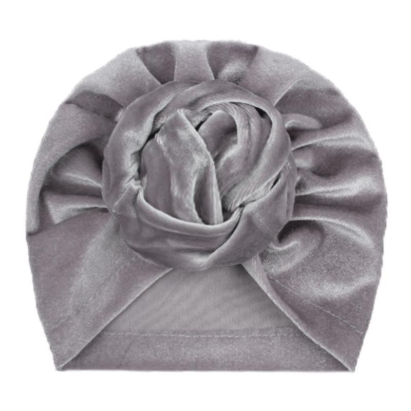 New children's hat 11-color golden velvet warm spring, autumn and winter baby tire cap, soft baby tire cap