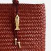 Unique Small Fish Key Chain Elegant Bag Pendant Creative Braided Rope Bag Charm  Gift