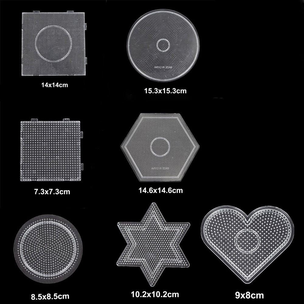 Hama korálky Nástroj Perler korálky Šablona Vysoce kvalitní tavné korálky Hračky Nová DIY podložka Dětská hračka