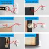 Medium 10-Pack Trace-Free Wall Hooks