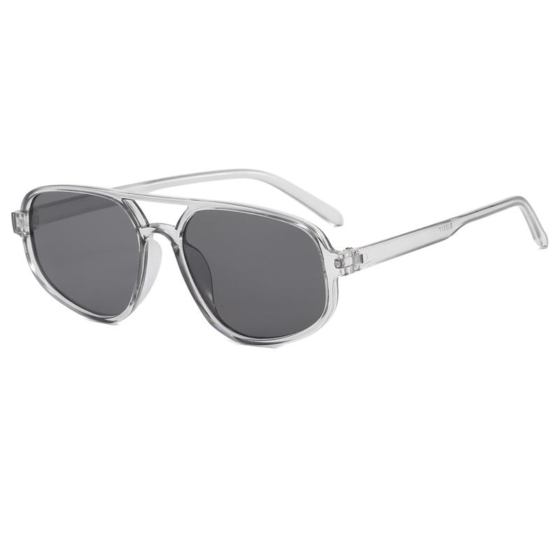 Vintage Classic Double Girder Sun Glasses Women Men Retro Trend Pilot Sunglasses Outdoor Driving Female Male Eyeglasses