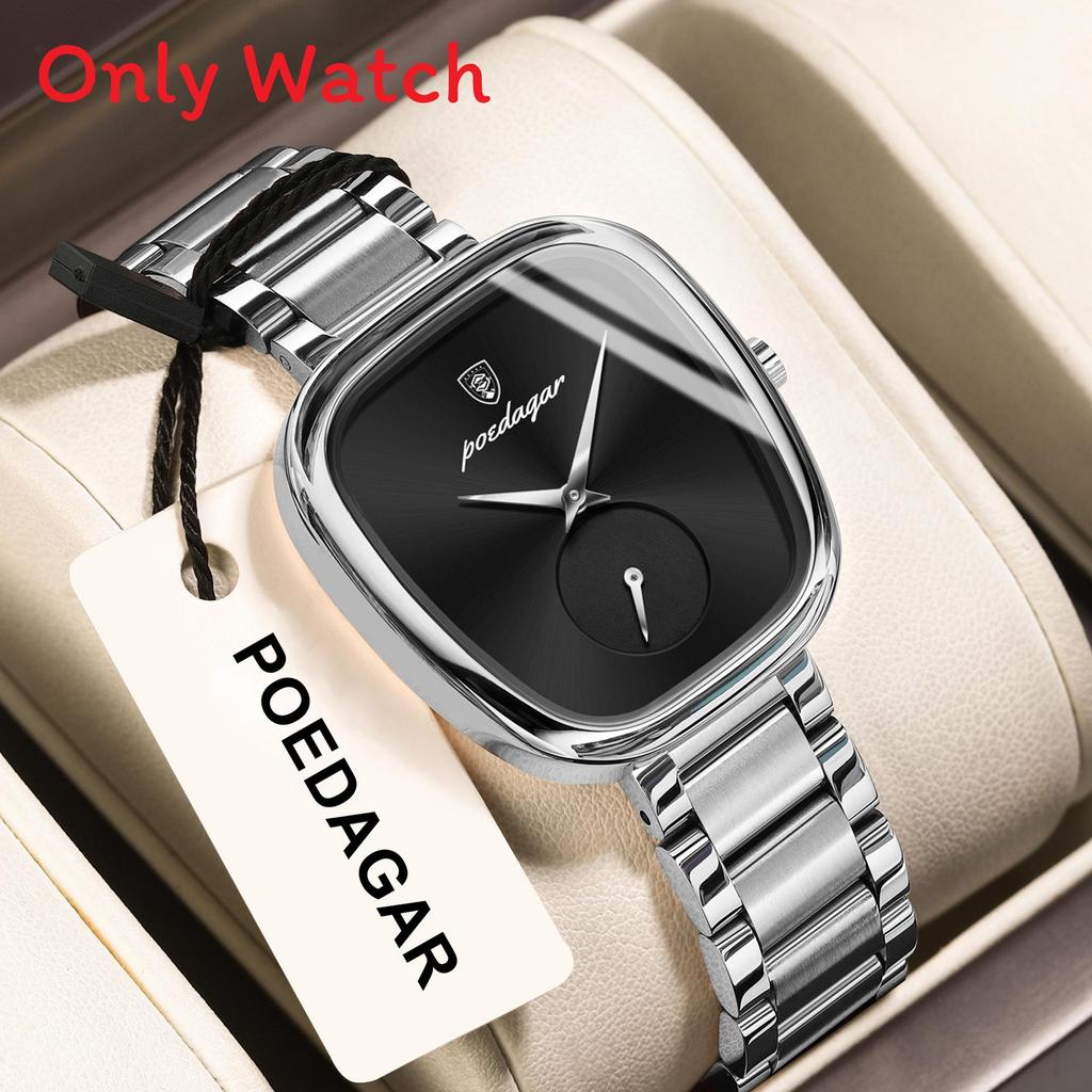 Swiss Luxury Ladies Watch Waterproof Quartz Watch With Elegant Oval Dial For Casual Wear