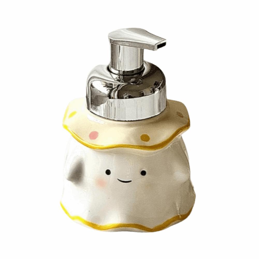 Separately Bottled Ceramic Soap Dispenser 200ML Hand Wash Bubbler Hotel Household