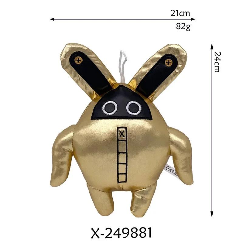 20cm Kerst Pluche Speelgoed, Zenless Zone Zero Pluche Speelgoed Bangboo Pluche Poppen Konijn Gevuld Nieuw Anime Spel Kinderen Verjaardagscadeaus
