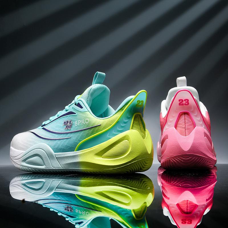 2025 new professional training basketball shoes breathable mesh non-slip comfortable shock absorber cement nemesis super wear-resistant