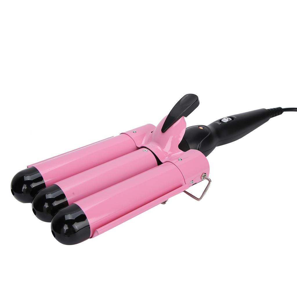 Hair Curling Iron 3 Barrel 32mm Electric Hair Waver Curling Iron Hair Styling Tool 110‑240VUS Plug