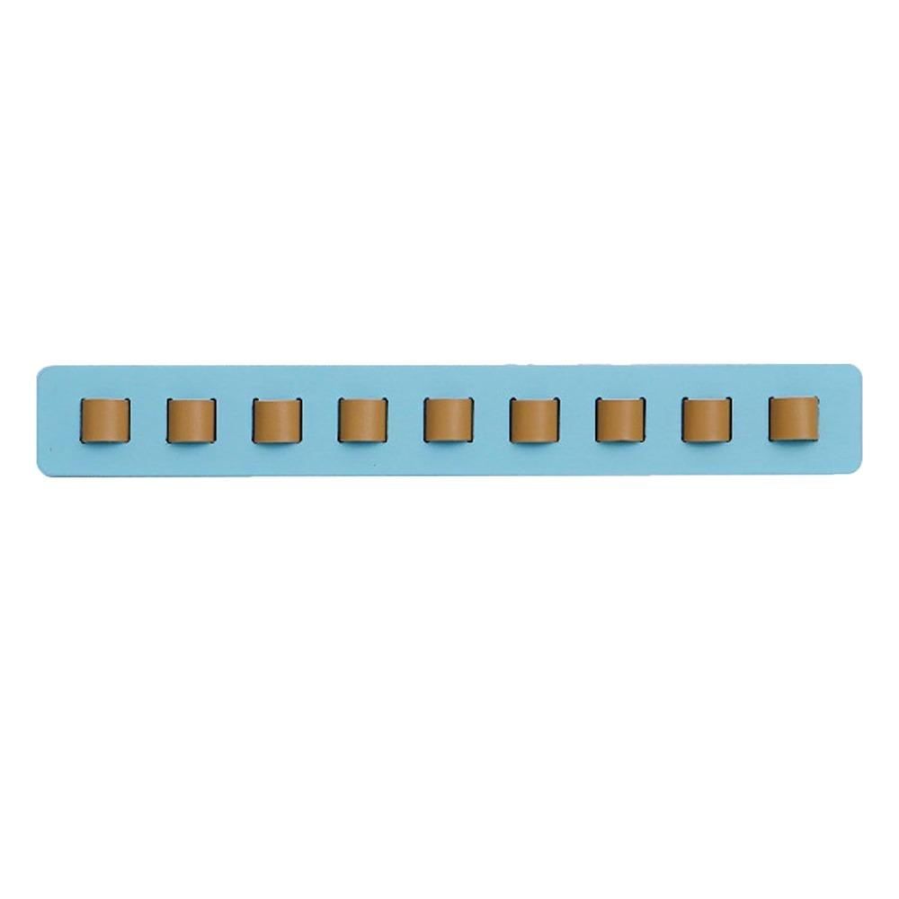 New Wooden Eyeglass Storage Rack Wall Mounted 9 Hooks Sunglasses Organizer Space Saving Multi-Purpose Eyeglass Holder for Office