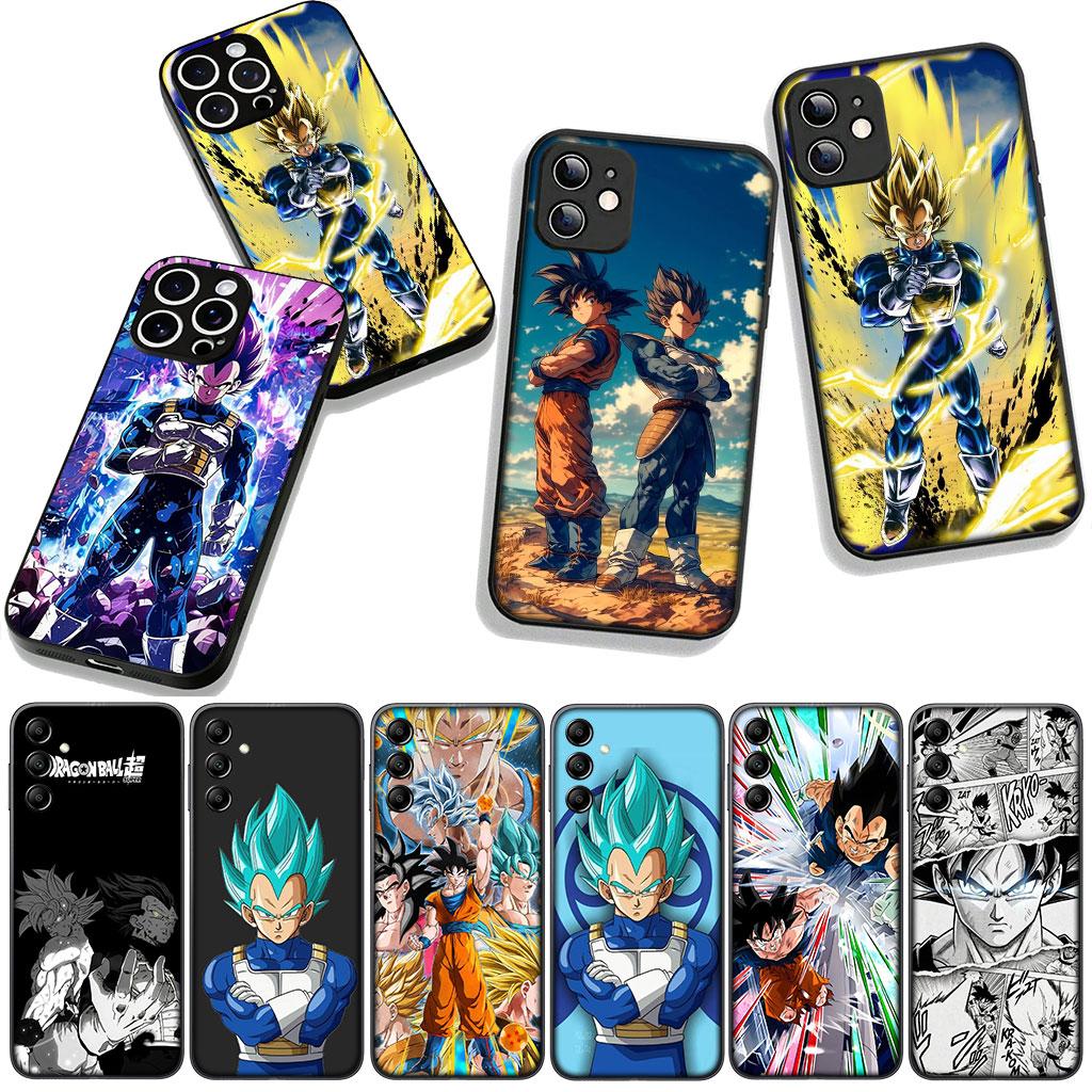 Super Vegeta Dragon Son Goku Ball Phone Cover Case for Apple iPhone 16 15 14 Plus 13 12 Mini 17 Pro Max + ProMax 16E Air 16+