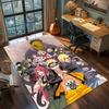 Naruto Anime Rug Carpet Large Area Rug Non Slip Washable Floor Mat Gamer Room Bedroom Home Decor -QJY