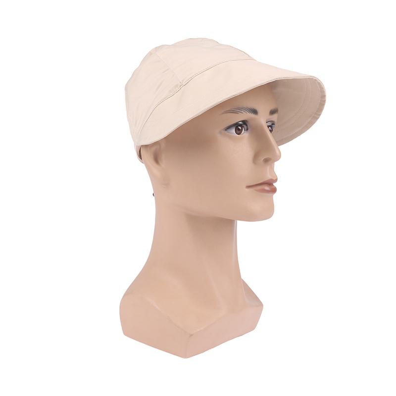 Sun Beach Hats For Women Summer Quick-Drying Visors Adjustable Drawstring Cap