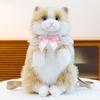 Cute Simulated Cat Designer Backpack Women Kawaii Soft Plush Trendy Backpack Purse For Woman School Bag Gift For Girls