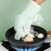 1PCS Anti-scald Thickened Silicone Gloves Heat Resistant Microwave Oven Baking Gloves BBQ Gloves Anti-slip Heat Insulation Mitts