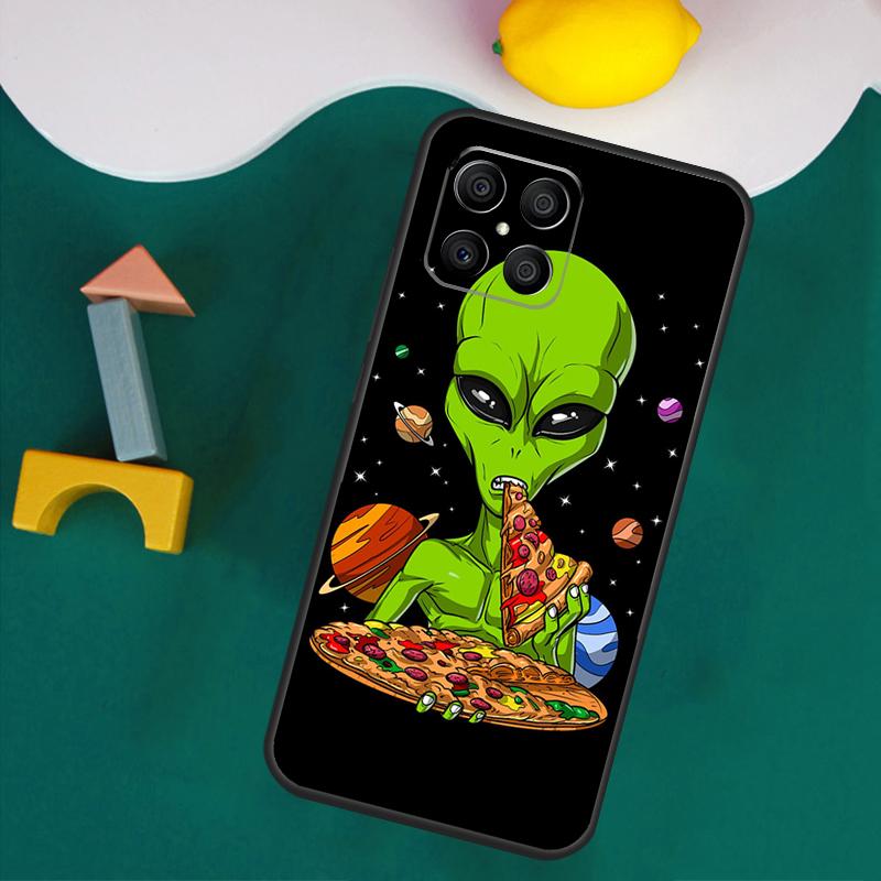 Étui Magique Alien de l'Espace Pour Honor 200 Pro 50 70 90 X9a X8a X8 X9 X8b X9c X9b Honor Magic 7 Lite 5 6 Pro Coque