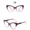 Ladies' glasses, triangular cat-eye glasses.