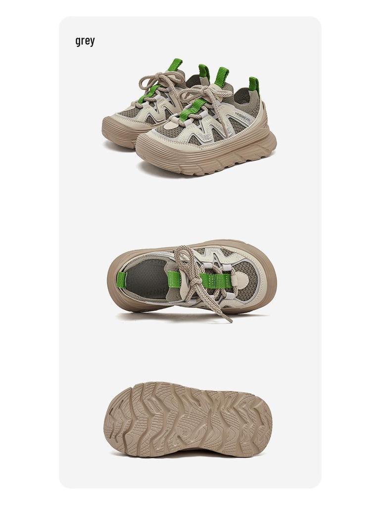 Happy Bear Kids' Breathable Mesh Lightweight Running Loafers - New Style Spring/Autumn Sports Shoes